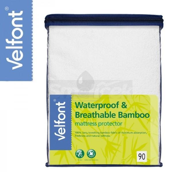 Matracový chránič VELFONT BAMBOO s HPU membránou 60x120 cm