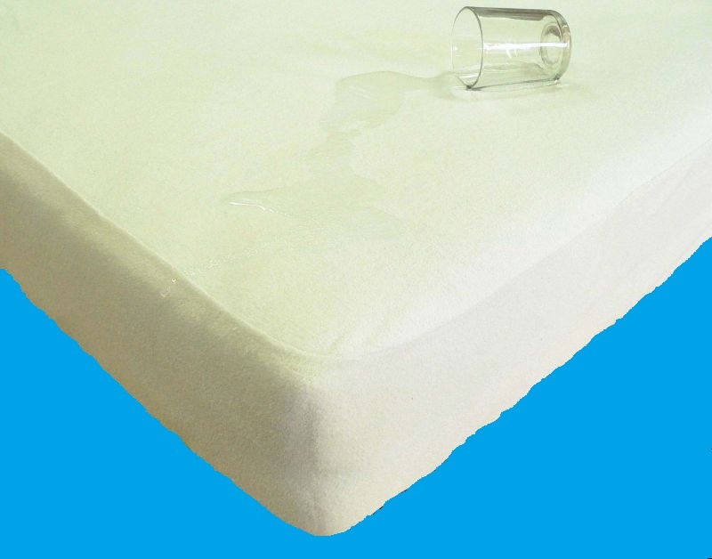 Nepropustné prostěradlo 4 sleep froté bílé 120 x 200 cm