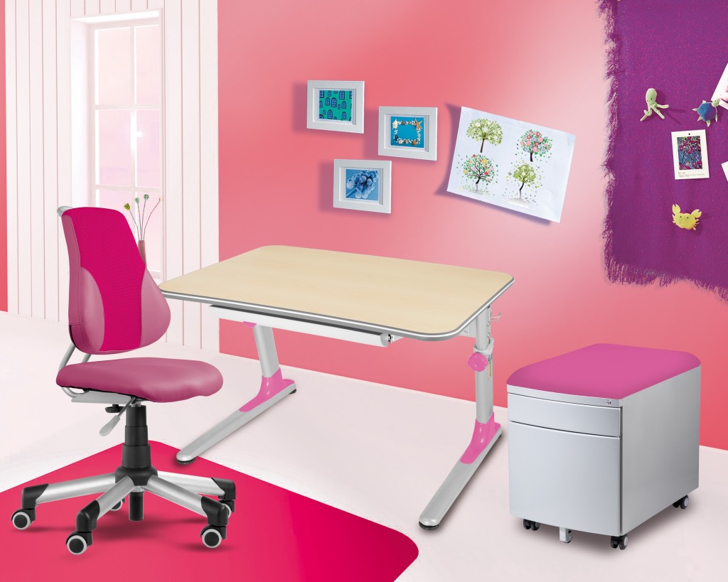 Rostoucí psací stůl Mayer JUNIOR 32W1 18 s organizérem