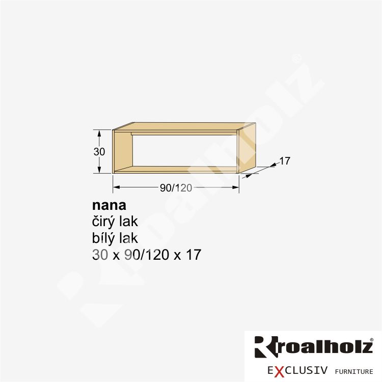 Police Roalholz Nana 90 cm