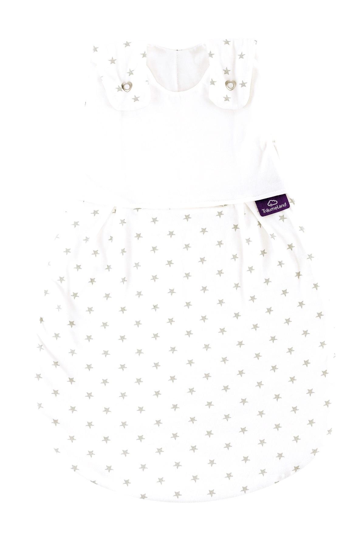 Vnější spací pytel Träumeland Liebmich Sternchen grau 80/86