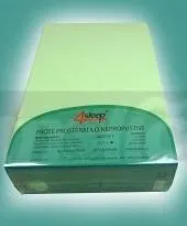Nepropustné prostěradlo 4 sleep froté zelené 50 x 130 cm