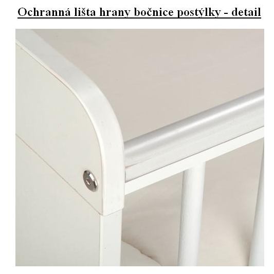 Variabilní dětská postýlka Faktum ALDA Grey 70 x 140 cm