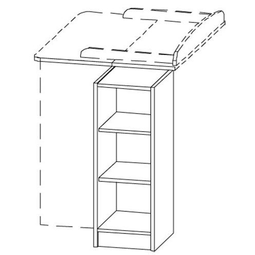 Policový regál Faktum MAKAÓ úzký