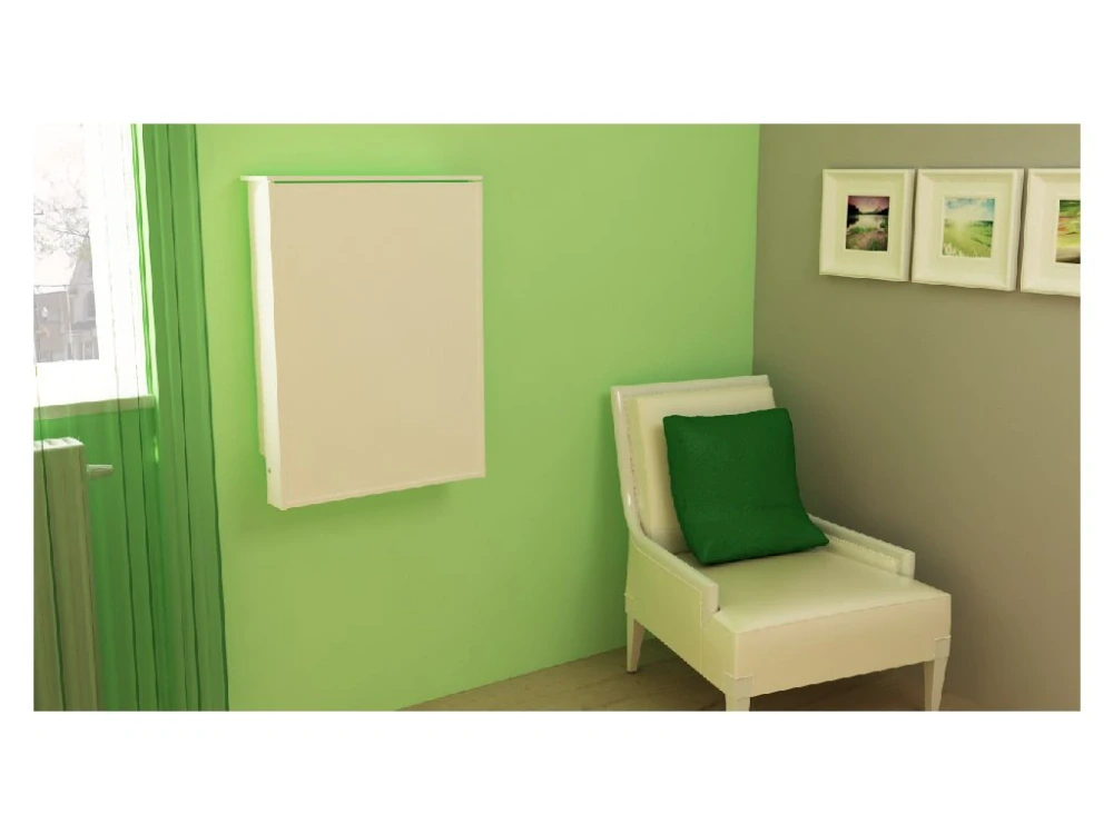 Závěsný přebalovací pult sklopný buk přírodní