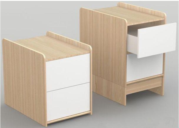 Podstavec pod komodu Faktum ALDA ICE GLOSSY