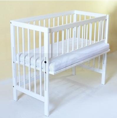 Bočnice k přístavne postýlce Faktum bílá