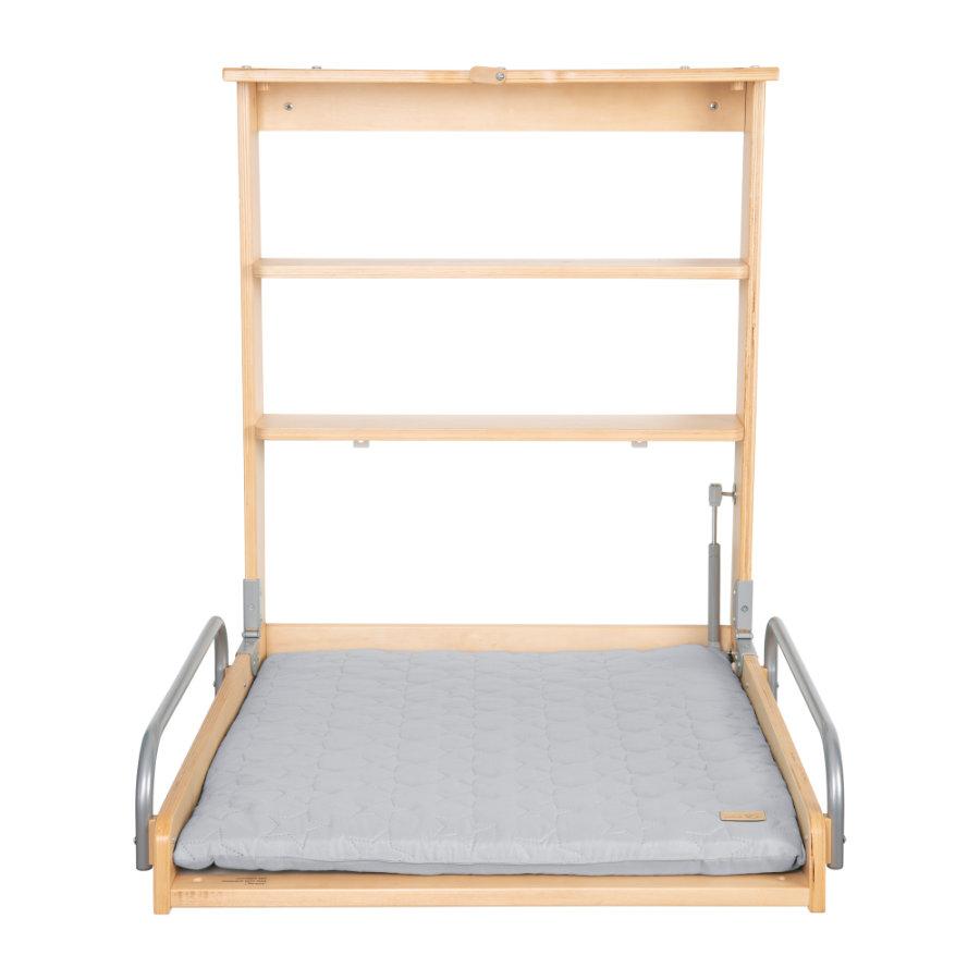 Závěsný přebalovací pult ROBA sklopný přírodní