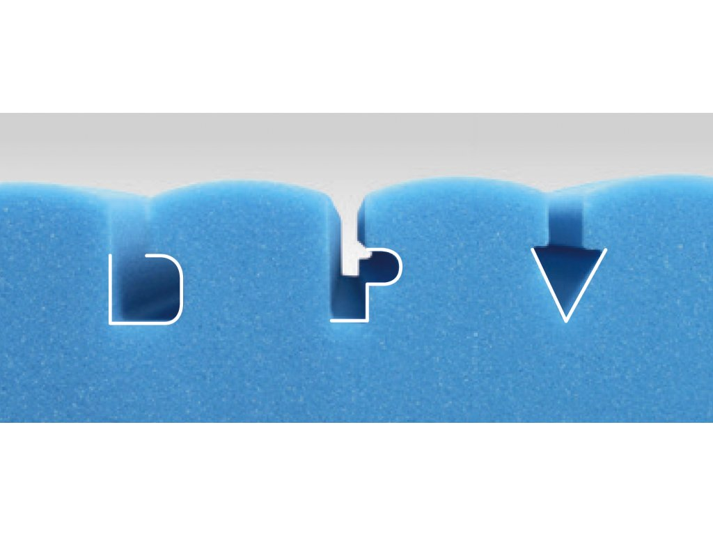 Matrace D.P.V. Kesidy 90×200×22 cm 