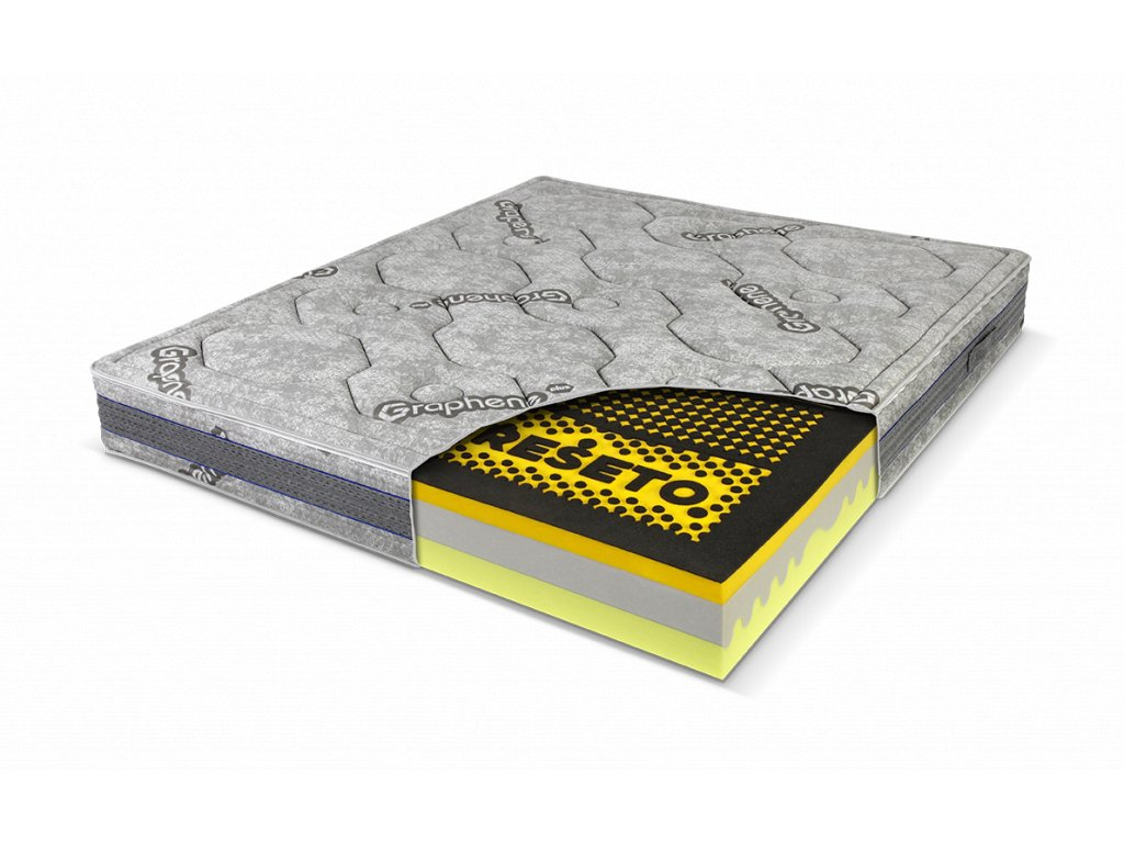 Matrace D.P.V. Evo Graphene+ 90×200×27 cm 