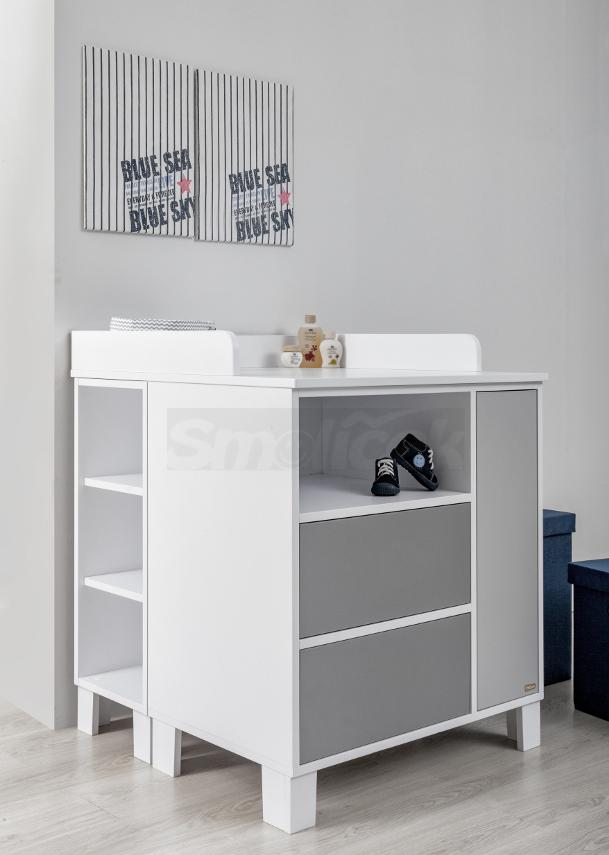 Komoda Faktum Holly Grey