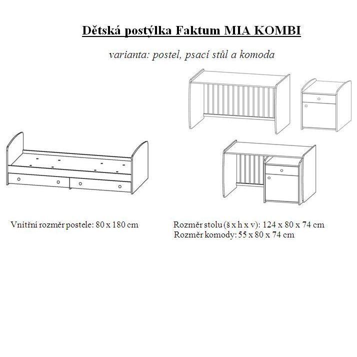 Dětský pokoj Faktum Mia PopUp