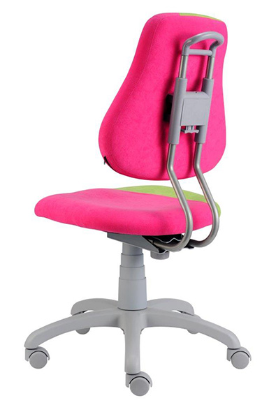 Dětská rostoucí židle ALBA FUXO S-line růžovo-ostře zelená