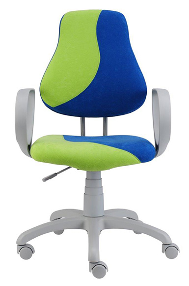 Dětská rostoucí židle ALBA FUXO S-line tmavě zeleno-oranžová