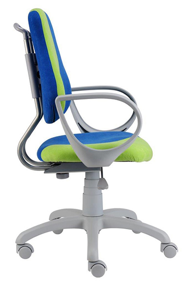 Dětská rostoucí židle ALBA FUXO S-line tmavě zeleno-oranžová