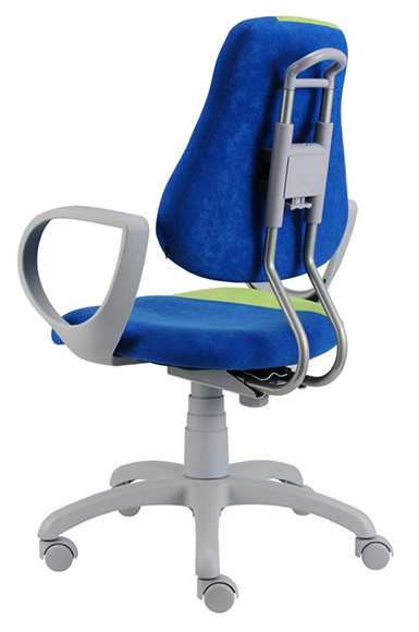 Dětská rostoucí židle ALBA FUXO S-line tmavě zeleno-oranžová