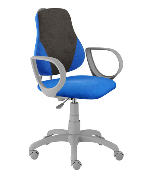 Dětská rostoucí židle ALBA FUXO V-line ostře zeleno-červená