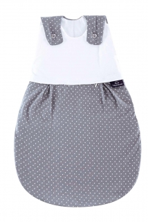 Vnější spací pytel Träumeland Liebmich Pünktchen grau 50/56