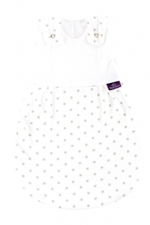 Vnější spací pytel Träumeland Liebmich Sternchen grau 68/74