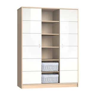 Třídílná šatní skříň Faktum ALDA Classic