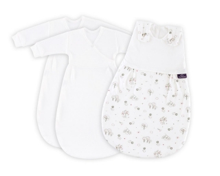 Spací pytel Träumeland Liebmich 3dilný set Vögelchen 50/56