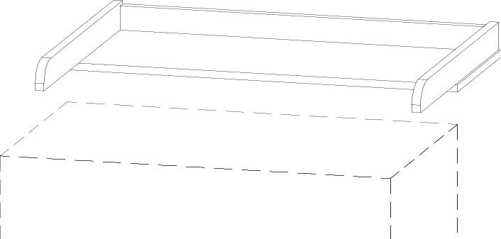 Přebalovací komoda Faktum Némó Caravelle