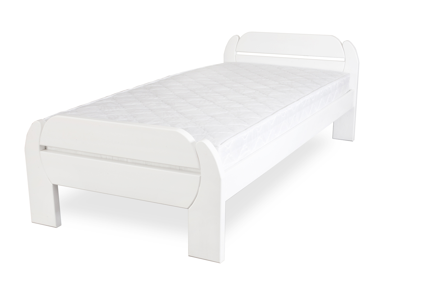 Postel Masterwood MONAKO 160 - masiv buk bílá