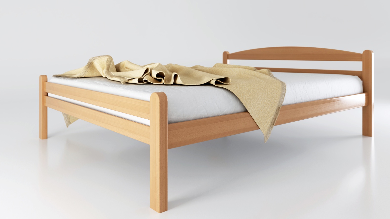 Postel Masterwood PINOKIO 180 - masiv buk přírodní