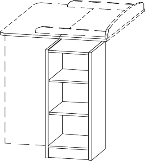 Přebalovací komoda Faktum Mia PopUp